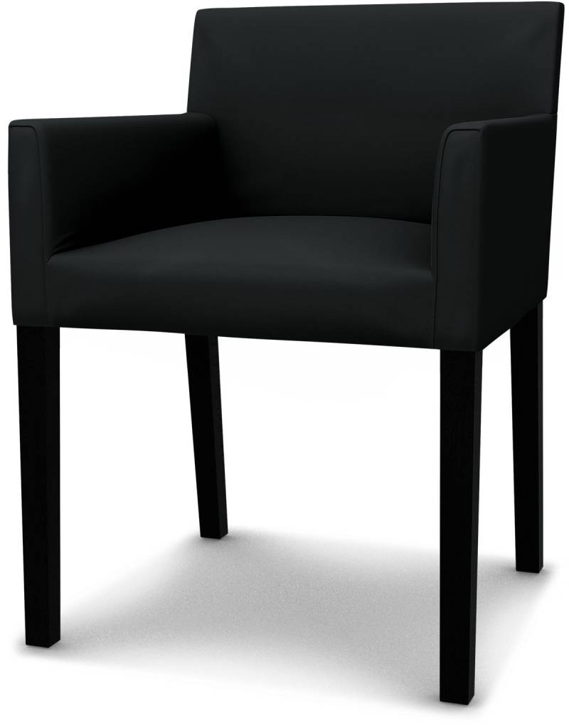 IKEA - Armlehnstuhl Mårenäs, Jet Black, Baumwolle - Bemz von Bemz