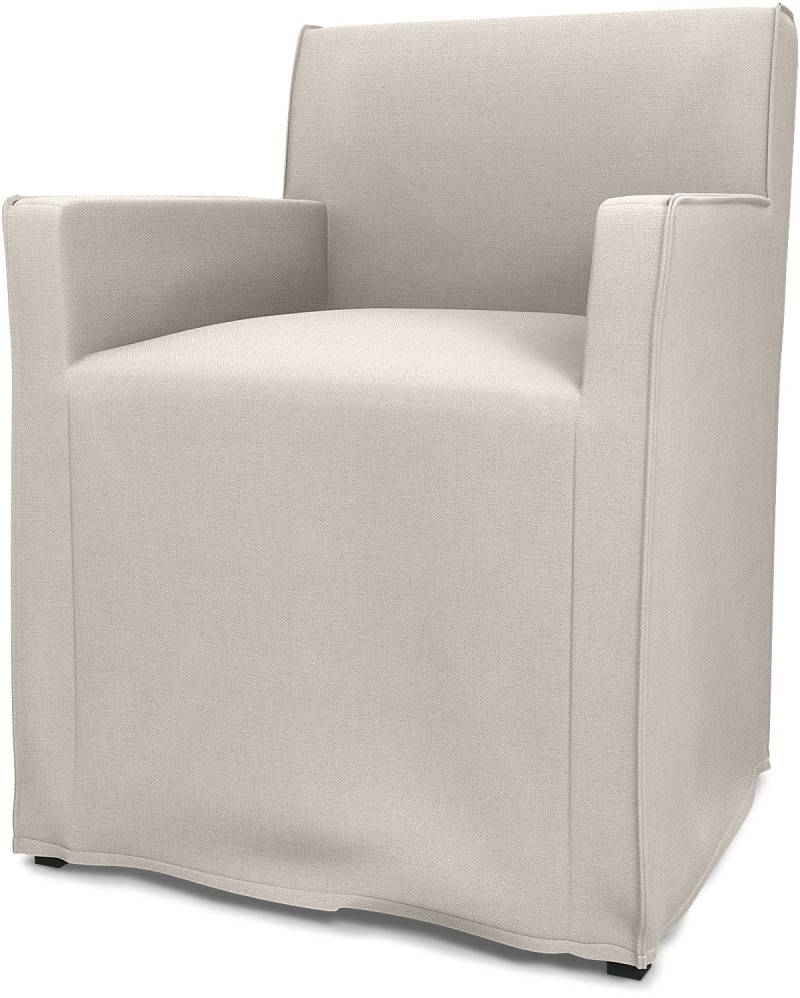 IKEA - Armlehnstuhl Mårenäs, Loose Fit, Chalk, Leinen - Bemz von Bemz