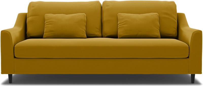 IKEA - BEZUG FÜR 3ER-SOFA FÄRLÖV MIT SICHTBAREN MÖBELBEINEN , Dijon, Samt - Bemz von Bemz