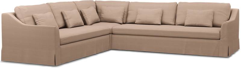 IKEA - BEZUG FÜR ECKSOFA FÄRLÖV (2+3), Dusty Rose, Cord - Bemz von Bemz