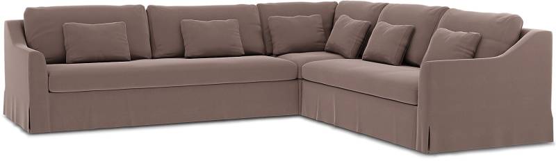 IKEA - BEZUG FÜR ECKSOFA FÄRLÖV (3+2), Lavender, Samt - Bemz von Bemz