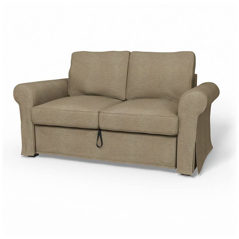 IKEA - Bezug für 2er-Bettsofa Backabro, Pebble, BOUCLÉ & TEXTURIERT - Bemz von Bemz