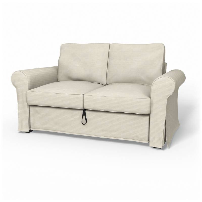IKEA - Bezug für 2er-Bettsofa Backabro, Tofu, Cord - Bemz von Bemz