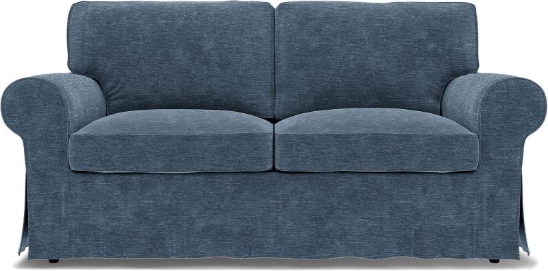IKEA - Bezug für 2er-Bettsofa Ektorp, Mineral Blue, Samt - Bemz von Bemz