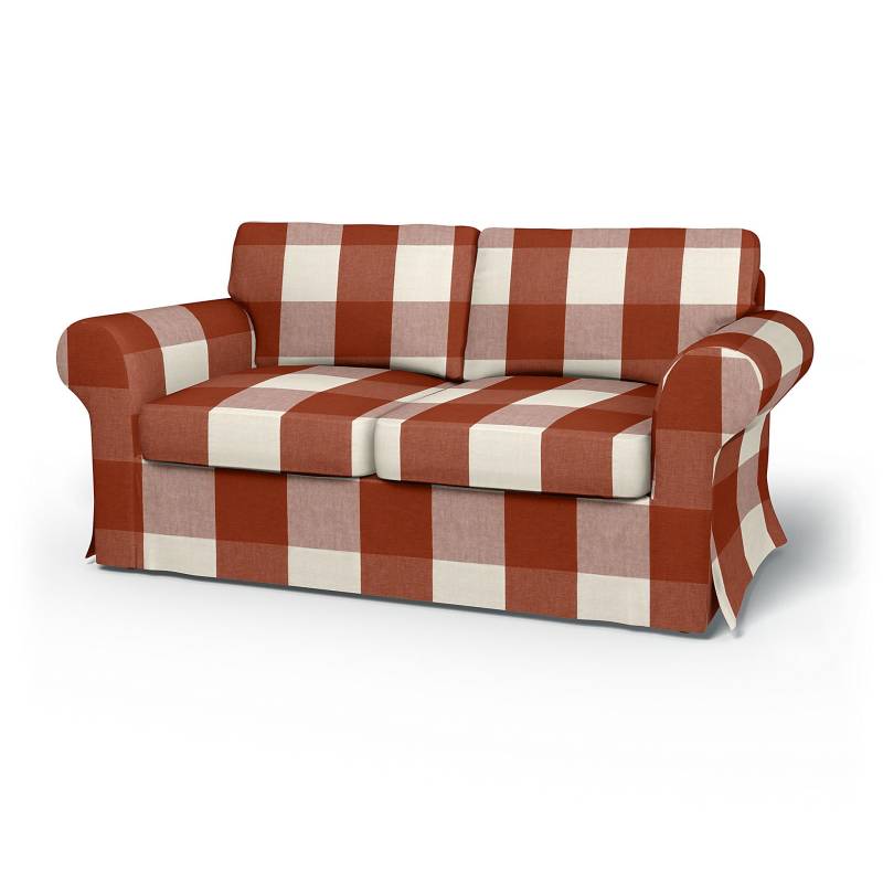 IKEA - Bezug für 2er-Bettsofa Ektorp, Terracotta, Leinen - Bemz IKEA - Bezug für 2er-Bettsofa Ektorp, Terracotta, Leinen - Bemz von Bemz