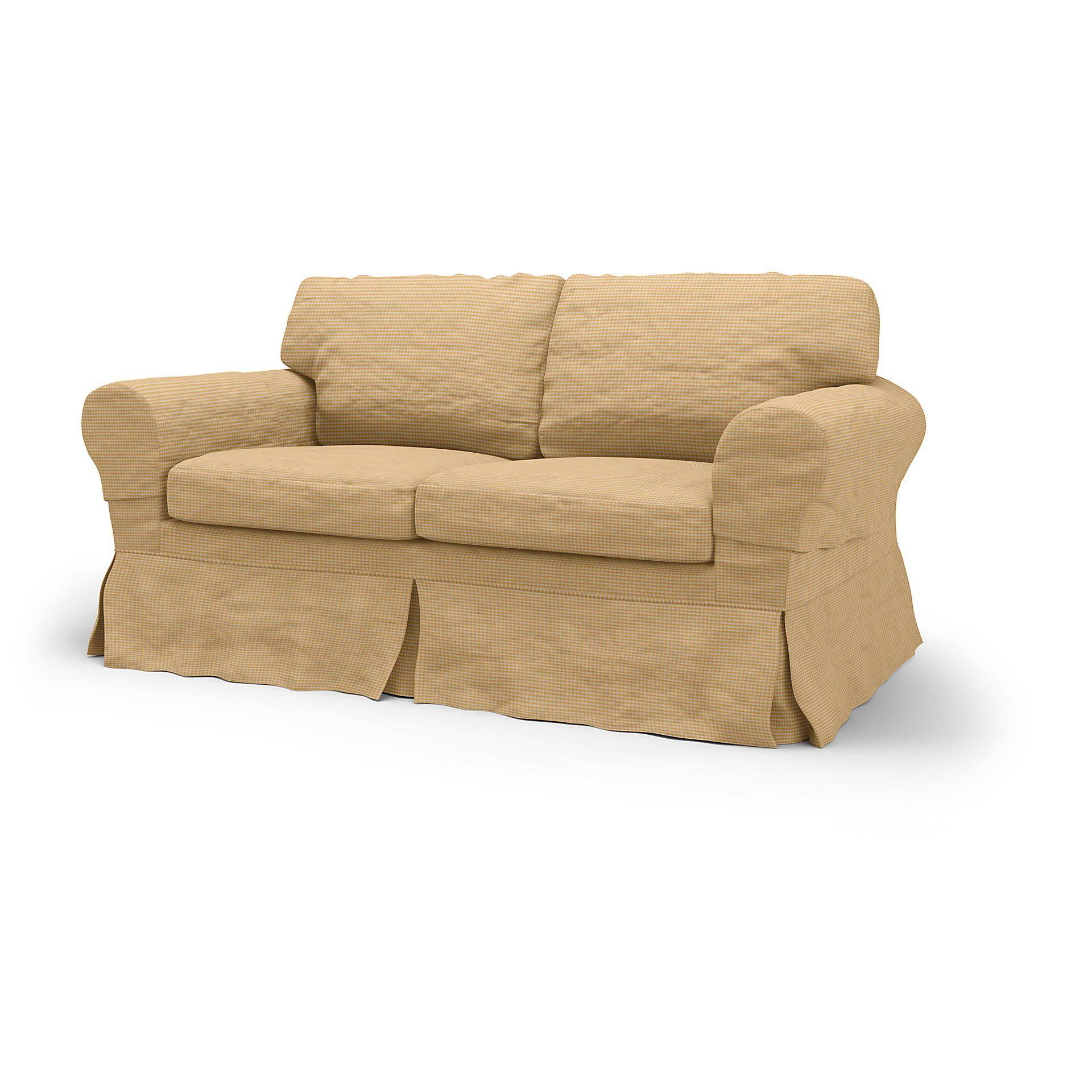 IKEA - Bezug für 2er-Sofa Ektorp, Sun Yellow, Baumwolle - Bemz von Bemz