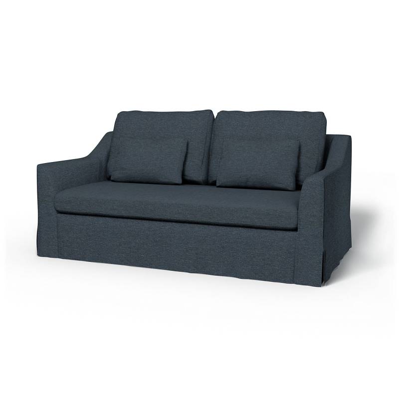 IKEA - Bezug für 2er-Sofa Färlöv, Denim, BOUCLÉ & TEXTURIERT - Bemz von Bemz