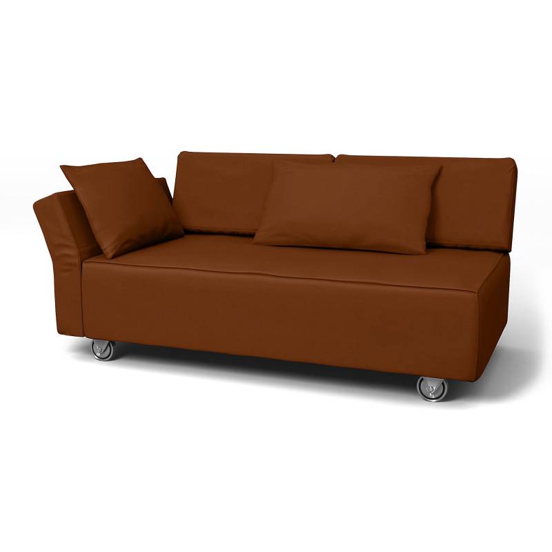 IKEA - Bezug für 2er-Sofa Falsterbo, Armlehne links, Cinnamon, Samt - Bemz IKEA - Bezug für 2er-Sofa Falsterbo, Armlehne links, Cinnamon, Samt - Bemz von Bemz