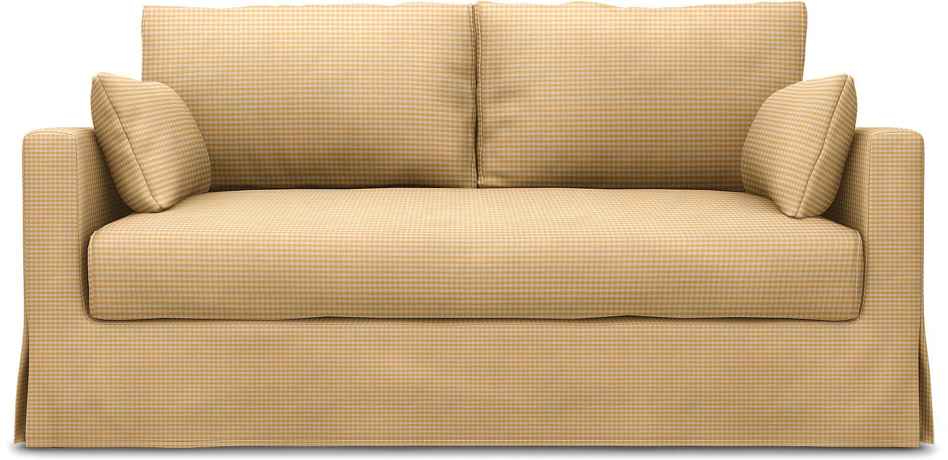 IKEA - Bezug für 2er-Sofa Hyltarp, Sun Yellow, Baumwolle - Bemz von Bemz