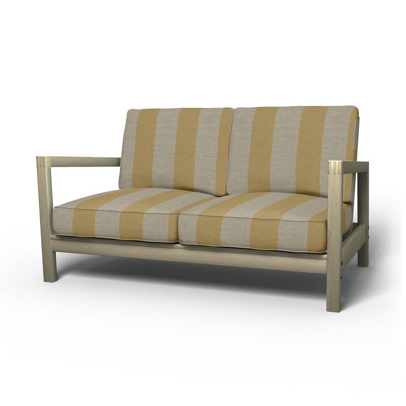 IKEA - Bezug für 2er-Sofa Lillberg, Sun Yellow, Leinen - Bemz IKEA - Bezug für 2er-Sofa Lillberg, Sun Yellow, Leinen - Bemz von Bemz