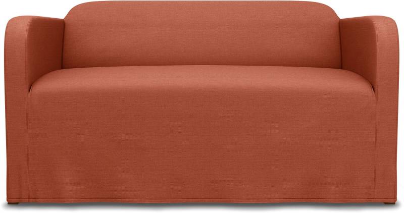 IKEA - Bezug für 2er-Sofa Linanäs, Burnt Orange, Leinen - Bemz von Bemz