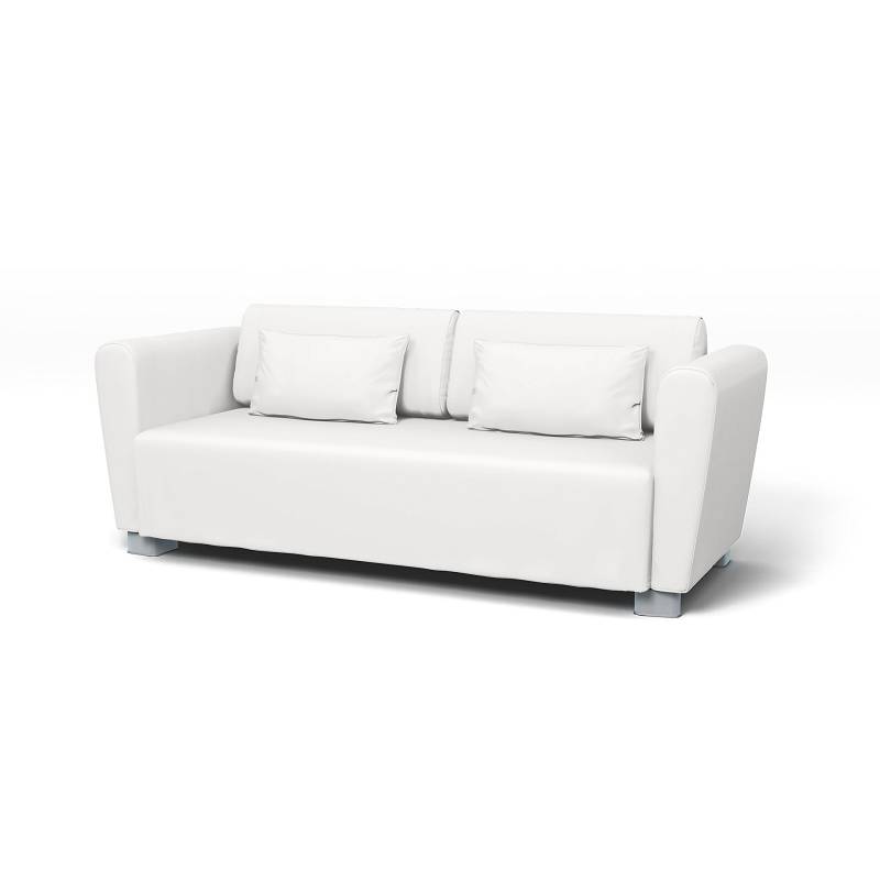 IKEA - Bezug für 2er-Sofa Mysinge, Absolute White, Baumwolle - Bemz von Bemz