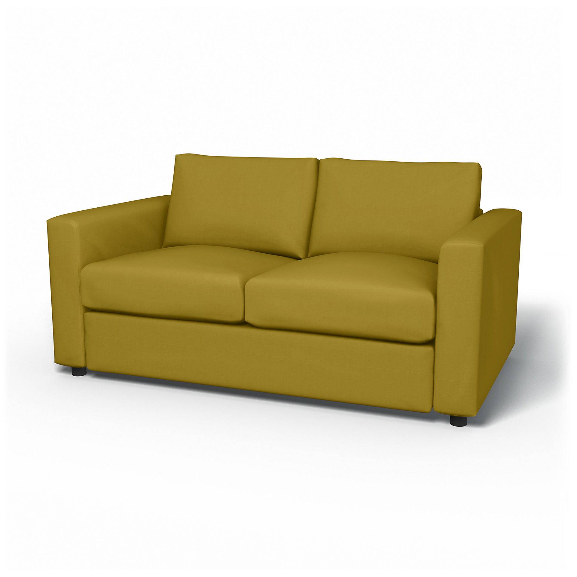 IKEA - Bezug für 2er-Sofa Vimle, Olive Oil, Baumwolle - Bemz von Bemz