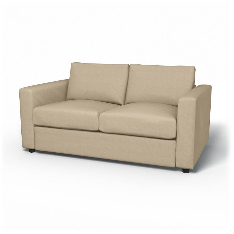 IKEA - Bezug für 2er-Sofa Vimle, Unbleached, Leinen - Bemz von Bemz