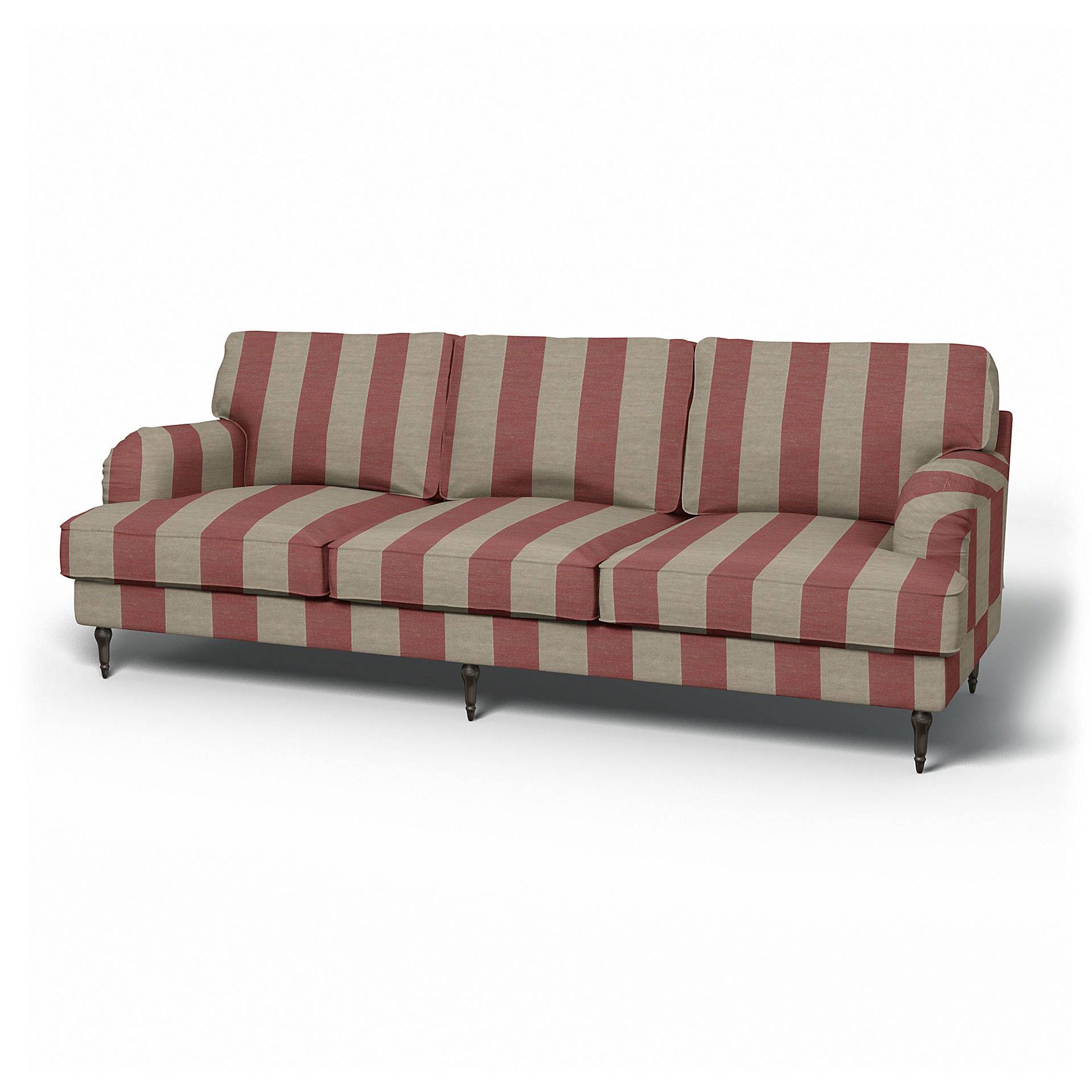 IKEA - Bezug für 3,5er-Sofa Stocksund, Soft Red, Leinen - Bemz IKEA - Bezug für 3,5er-Sofa Stocksund, Soft Red, Leinen - Bemz von Bemz