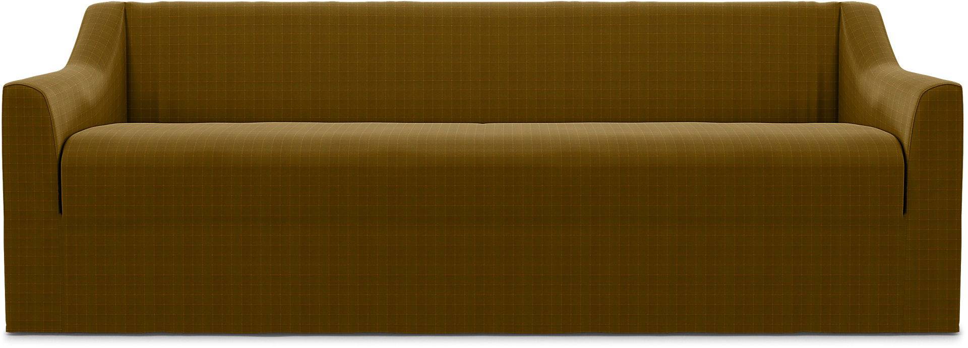 IKEA - Bezug für 3er-Sofa Färlöv, Turmeric, Samt - Bemz von Bemz