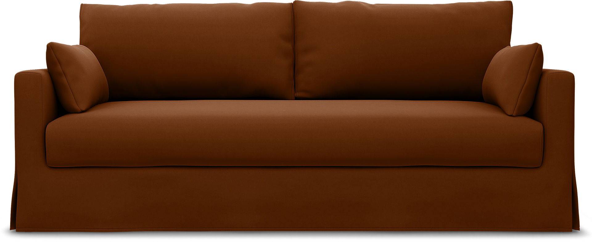 IKEA - Bezug für 3er-Sofa Hyltarp, Cinnamon, Samt - Bemz von Bemz