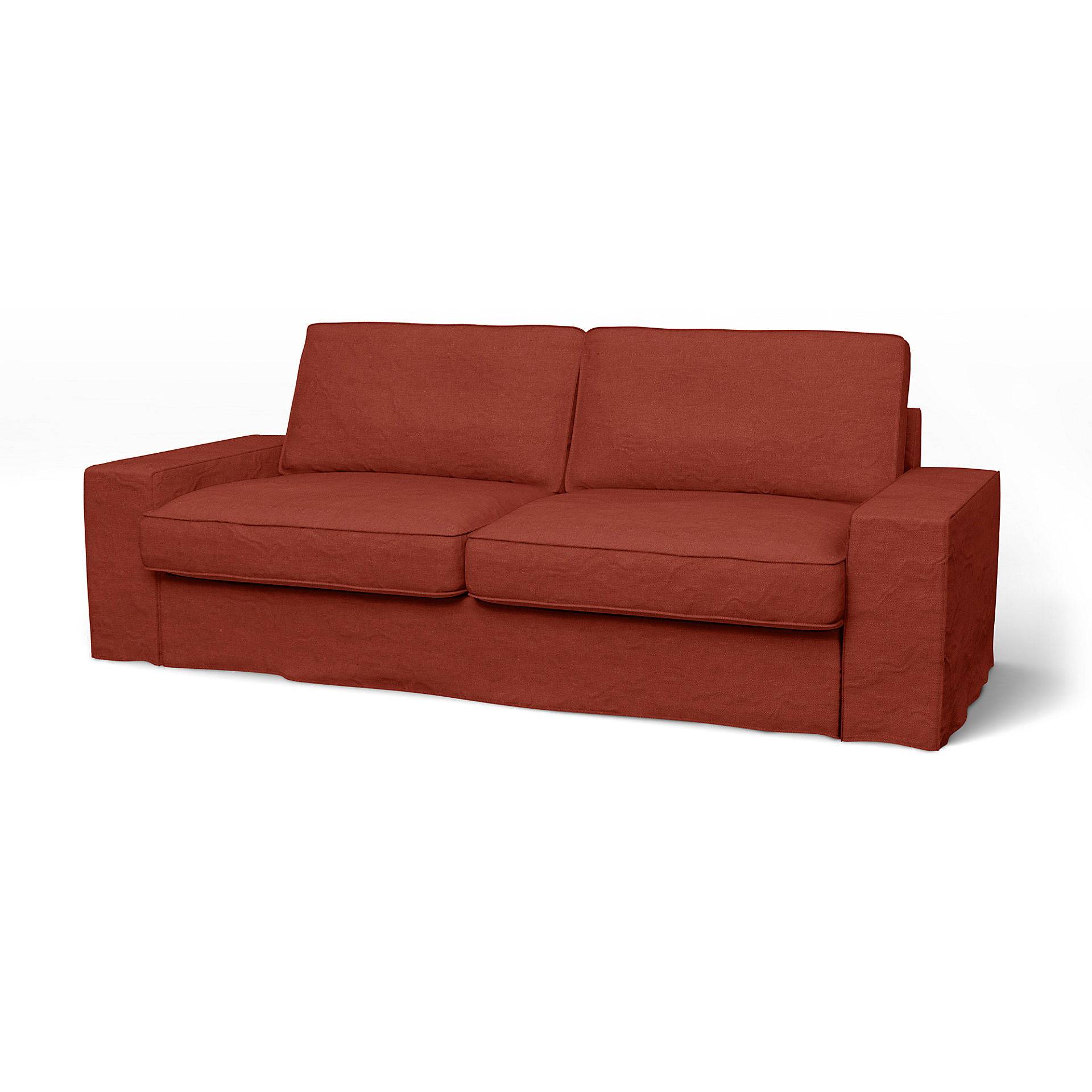 IKEA - Bezug für 3er-Sofa Kivik, Cayenne, Leinen - Bemz IKEA - Bezug für 3er-Sofa Kivik, Cayenne, Leinen - Bemz von Bemz