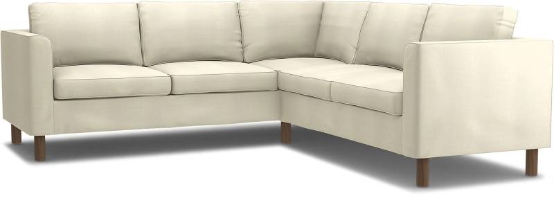 IKEA - Bezug für 4er-Ecksofa Pärup , White, Leinen - Bemz von Bemz