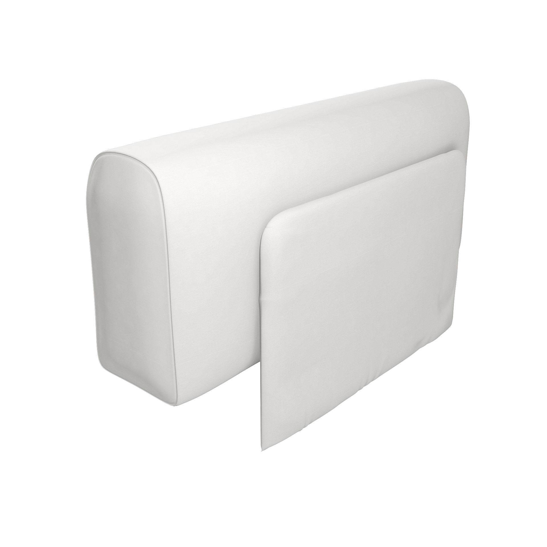 IKEA - Bezug für Armlehne Delaktig mit Kissenbezug, Absolute White, Baumwolle - Bemz IKEA - Bezug für Armlehne Delaktig mit Kissenbezug, Absolute White, Baumwolle - Bemz von Bemz