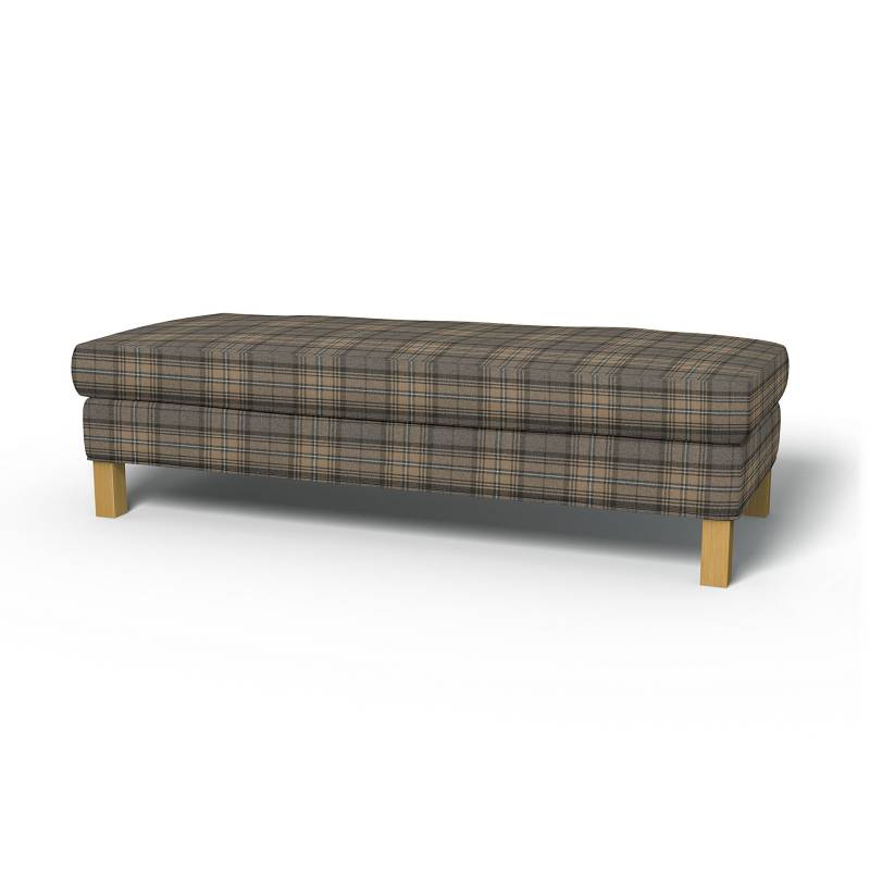 IKEA - Bezug für Bank Karlanda, Bark Brown, WOLLE - Bemz von Bemz