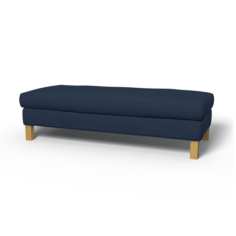 IKEA - Bezug für Bank Karlanda, Navy Blue, Leinen - Bemz von Bemz