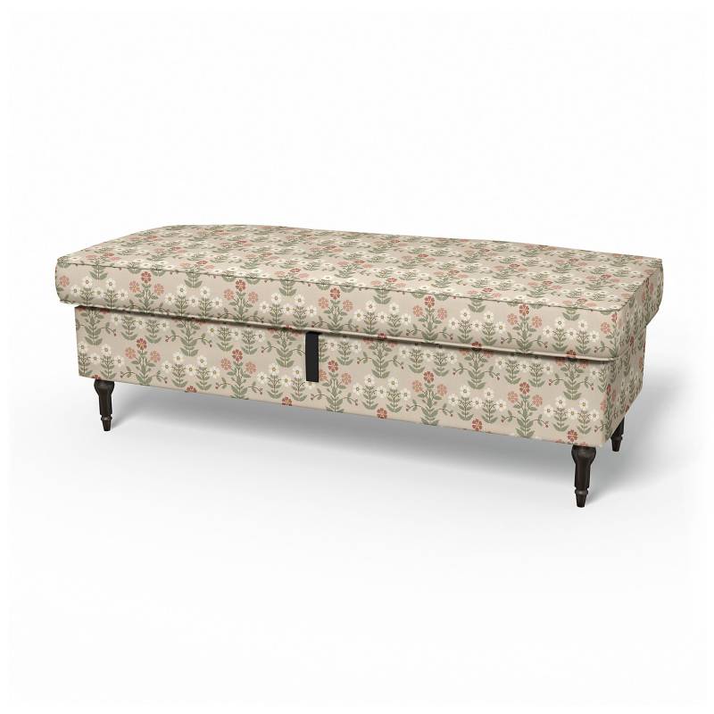 IKEA - Bezug für Bank Stocksund, Pink Sippor, BEMZ x BORÅSTAPETER COLLECTION - Bemz von Bemz