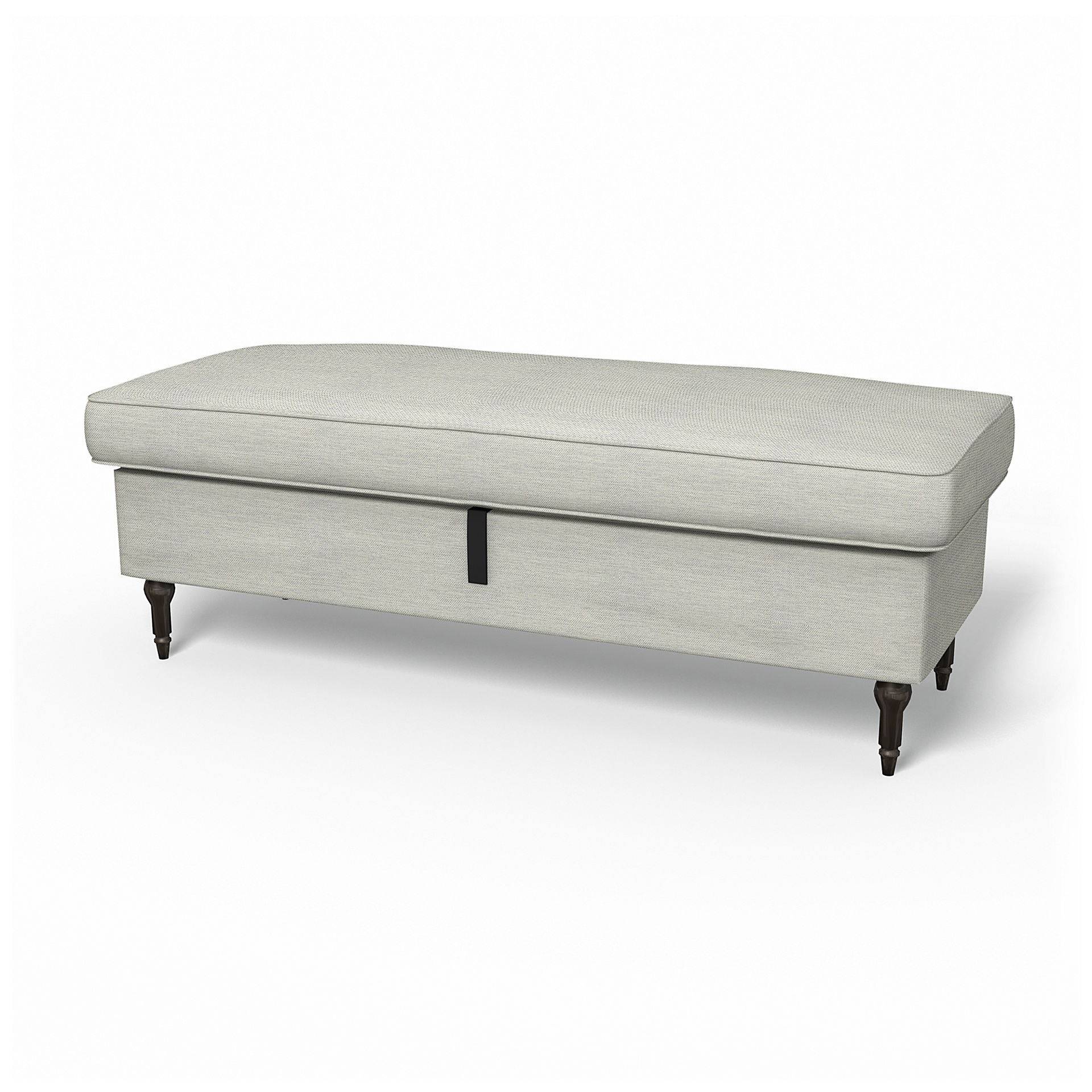 IKEA - Bezug für Bank Stocksund, Silver Grey, Baumwolle - Bemz von Bemz