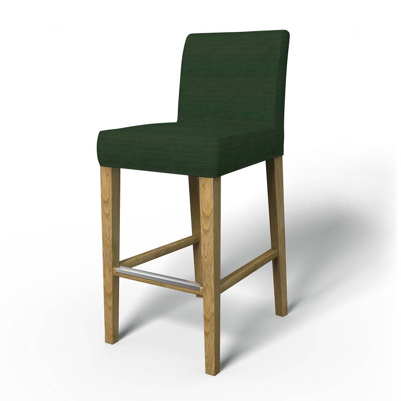 IKEA - Bezug für Barhocker Henriksdal (Standardmodell), Deep Green, DIE NATURE’S PALETTE COLLECTION VON BEMZ - Bemz von Bemz