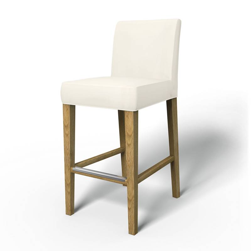 IKEA - Bezug für Barhocker Henriksdal (Standardmodell), Rust, BOUCLÉ & TEXTURIERT - Bemz von Bemz