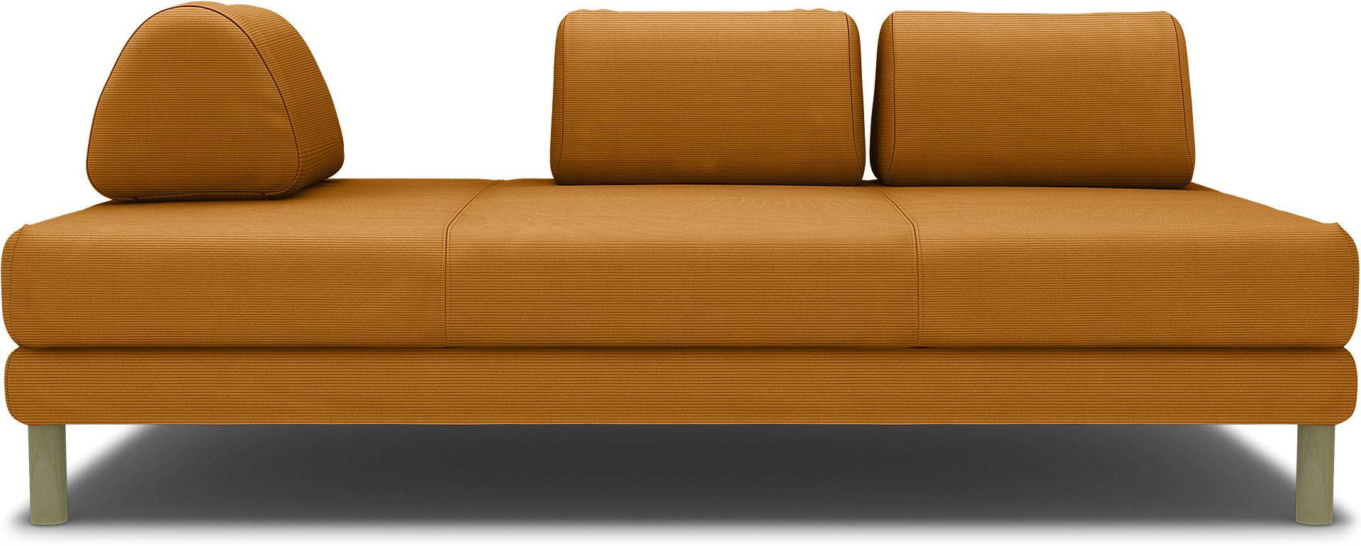 IKEA - Bezug für Bettsofa Flottebo, 120 cm, Saffron, Cord - Bemz IKEA - Bezug für Bettsofa Flottebo, 120 cm, Saffron, Cord - Bemz von Bemz