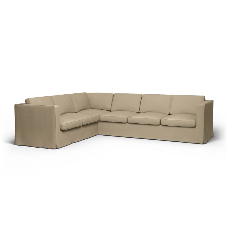 IKEA - Bezug für Ecksofa Karlanda (2+3), Tan, Leinen - Bemz von Bemz