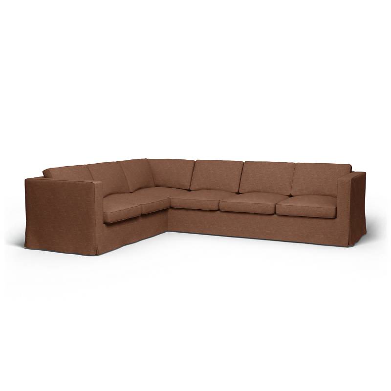 IKEA - Bezug für Ecksofa Karlanda (2+3), Vintage Rose, Samt - Bemz von Bemz