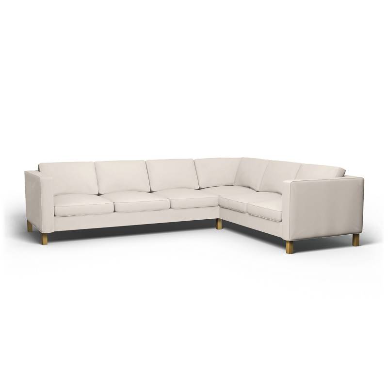 IKEA - Bezug für Ecksofa Karlanda (3+2), Soft White, Baumwolle - Bemz von Bemz