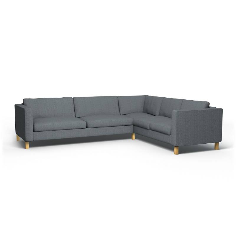 IKEA - Bezug für Ecksofa Karlstad (3+2), Denim, Baumwolle - Bemz von Bemz