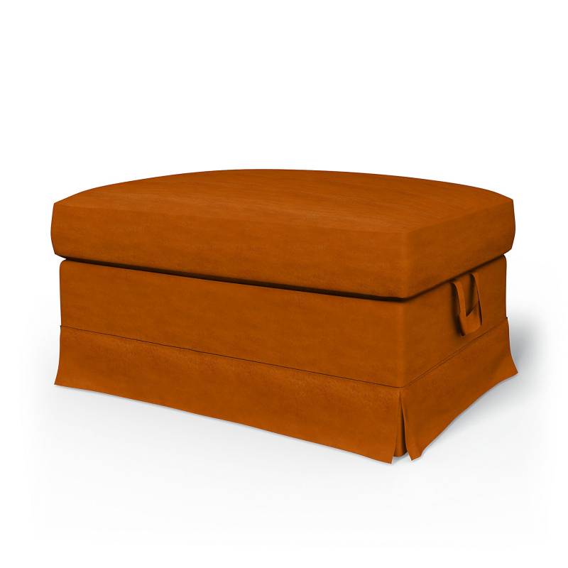 IKEA - Bezug für Hocker Ektorp, Cognac, Samt - Bemz von Bemz