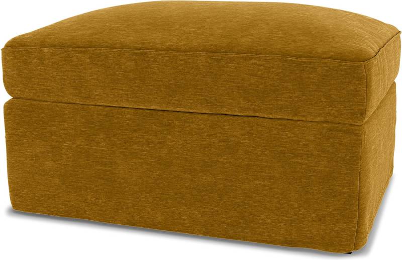 IKEA - Bezug für Hocker Grönlid mit Aufbewahrung, Tumeric, Samt - Bemz von Bemz