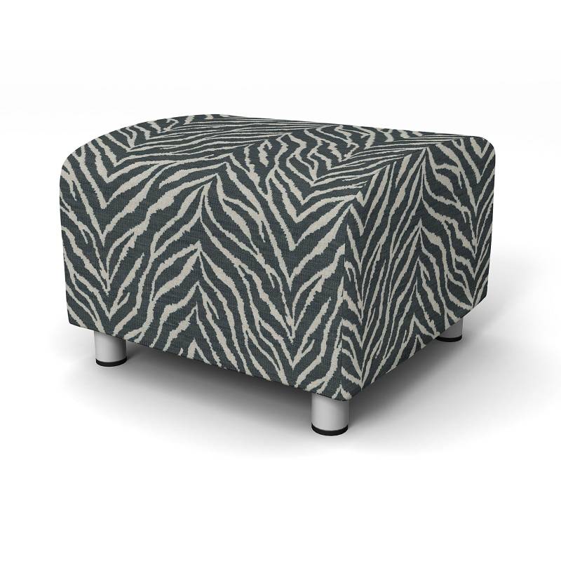 IKEA - Bezug für Hocker Klippan, Black/White, DIE NATURE’S PALETTE COLLECTION VON BEMZ - Bemz von Bemz
