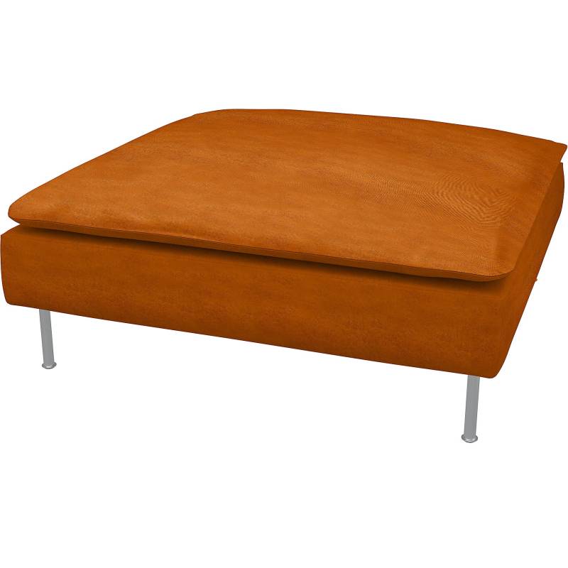 IKEA - Bezug für Hocker Söderhamn, Cognac, Samt - Bemz von Bemz
