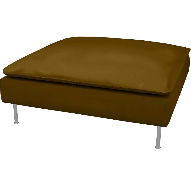 IKEA - Bezug für Hocker Söderhamn, Turmeric, Samt - Bemz von Bemz