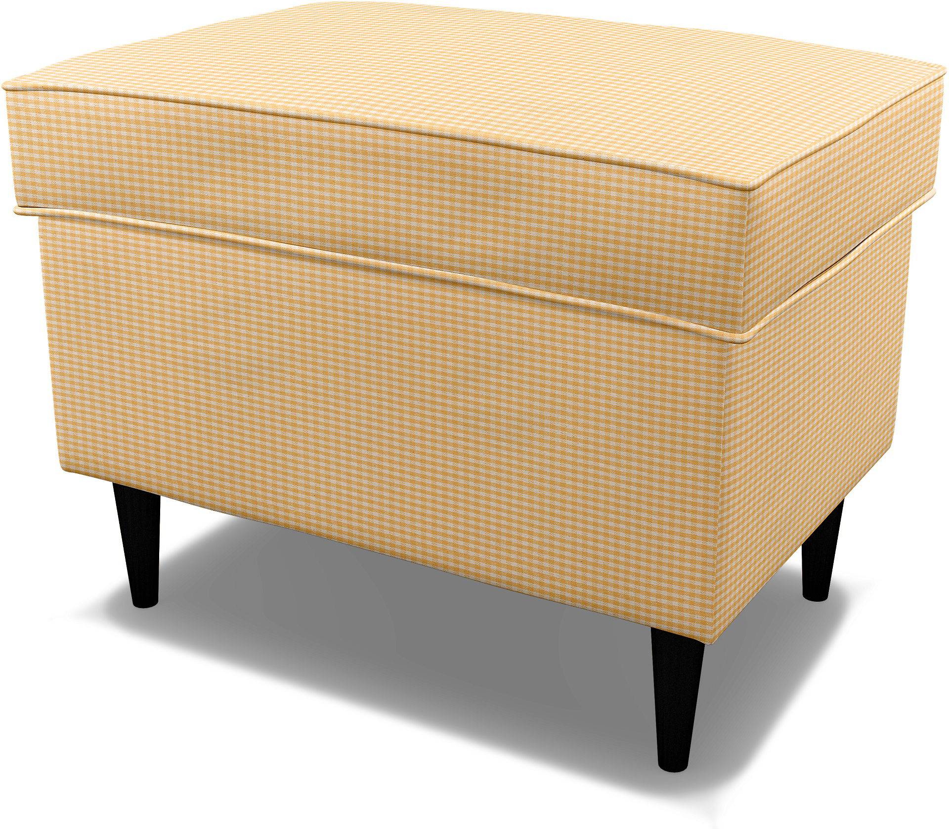IKEA - Bezug für Hocker Strandmon, Sun Yellow, Baumwolle - Bemz IKEA - Bezug für Hocker Strandmon, Sun Yellow, Baumwolle - Bemz von Bemz