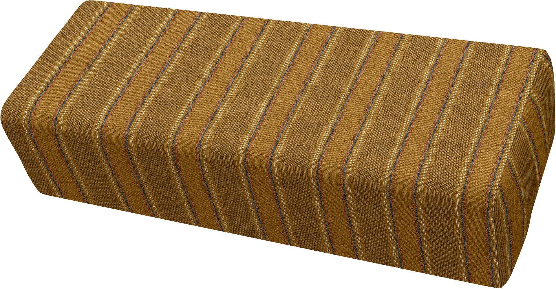 IKEA - Bezug für Nackenkissen Jättebo, Mustard Stripe, Baumwolle - Bemz von Bemz