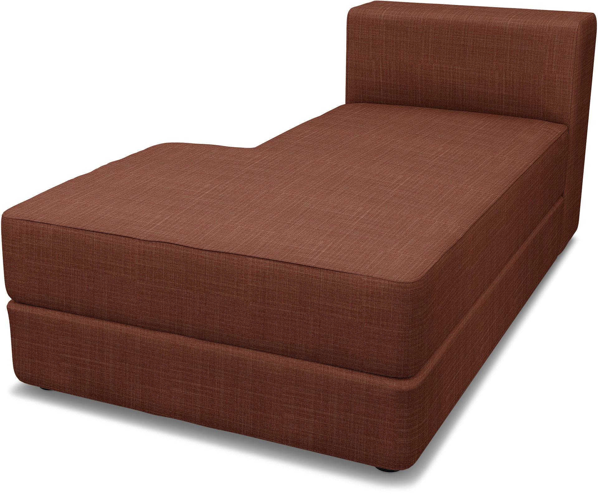 IKEA - Bezug für Récamierenmodul Jättebo (links), Rust, BOUCLÉ & TEXTURIERT - Bemz von Bemz