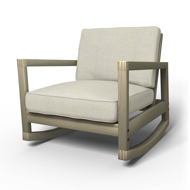 IKEA - Bezug für Schaukelstuhl Lillberg, Natural, Leinen - Bemz von Bemz
