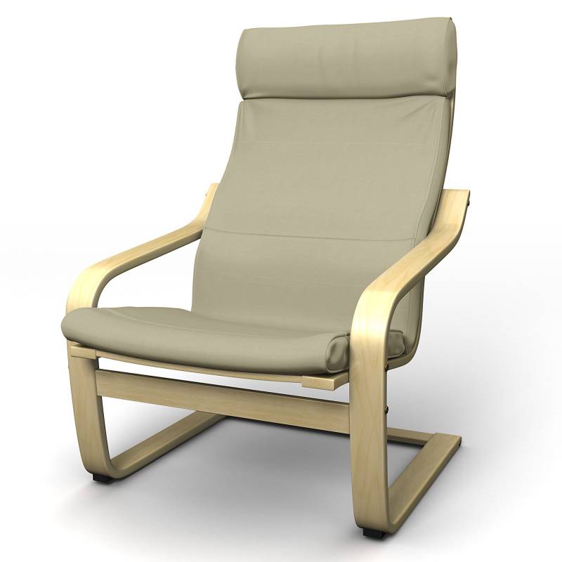 IKEA - Bezug für Sessel Poäng, Sand Beige, Baumwolle - Bemz IKEA - Bezug für Sessel Poäng, Sand Beige, Baumwolle - Bemz von Bemz