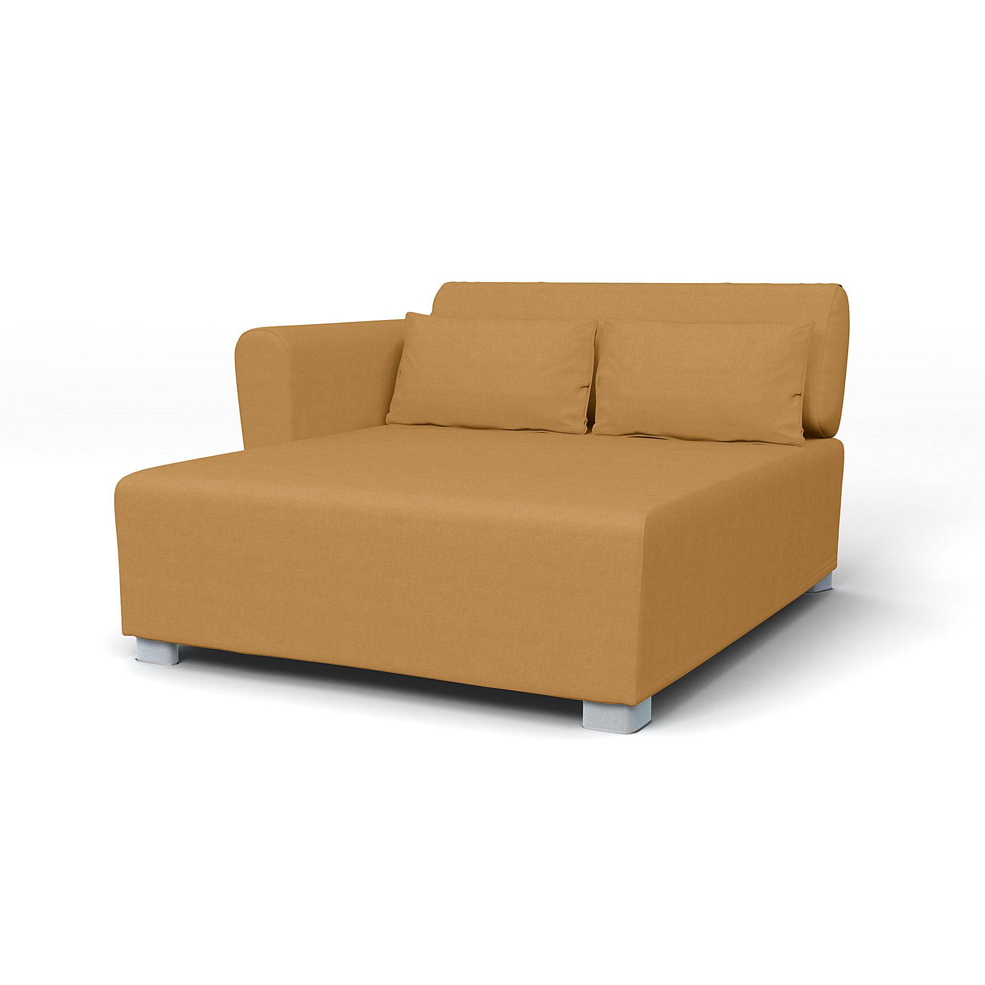 IKEA - Bezug für Sitzelement Mysinge, Mustard, Leinen - Bemz von Bemz