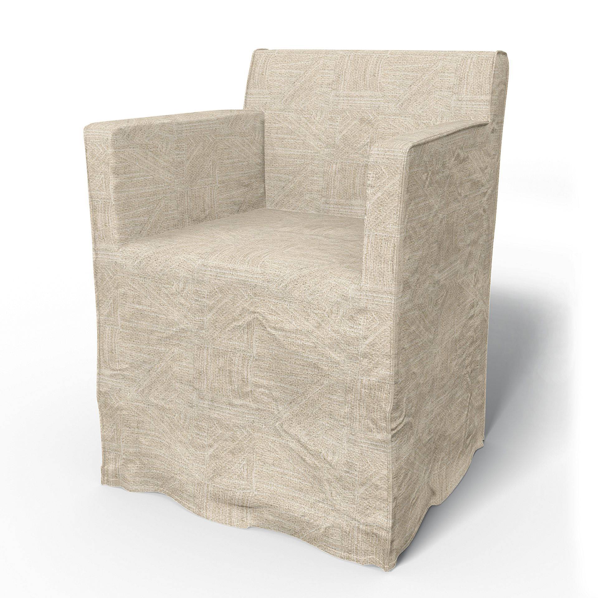 IKEA - Bezug für Stuhl Nils mit Armlehnen, Blanco, - Bemz IKEA - Bezug für Stuhl Nils mit Armlehnen, Blanco, - Bemz von Bemz