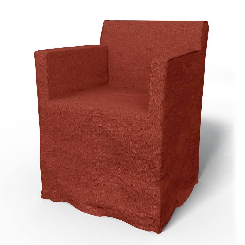 IKEA - Bezug für Stuhl Nils mit Armlehnen, Cayenne, Leinen - Bemz IKEA - Bezug für Stuhl Nils mit Armlehnen, Cayenne, Leinen - Bemz von Bemz