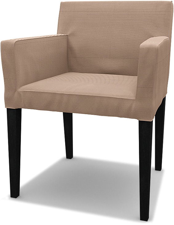 IKEA - Bezug für Stuhl Nils mit Armlehnen, Dusty Rose, Cord - Bemz IKEA - Bezug für Stuhl Nils mit Armlehnen, Dusty Rose, Cord - Bemz von Bemz