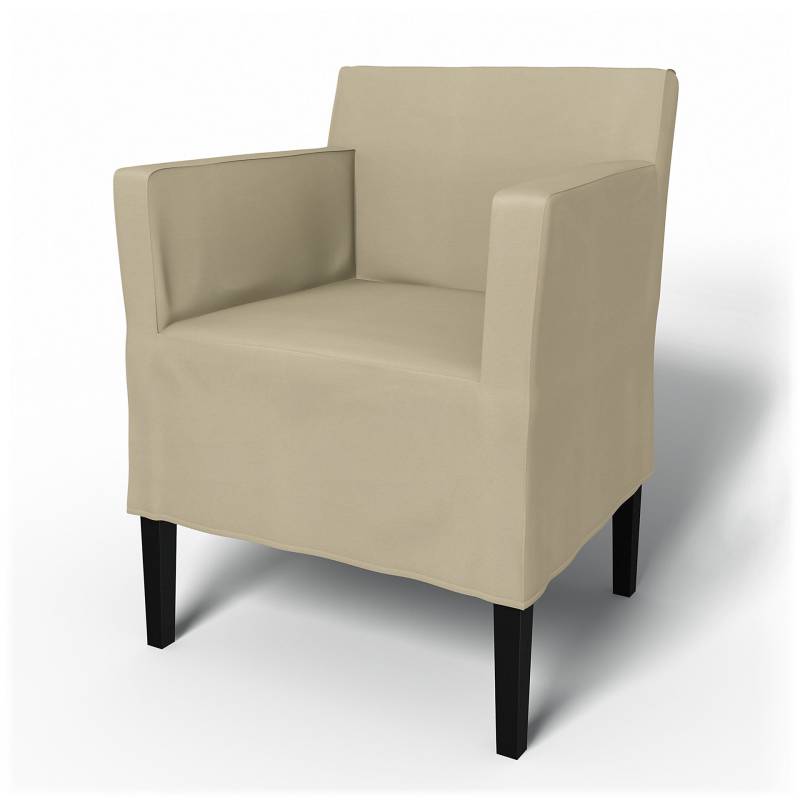 IKEA - Bezug für Stuhl Nils mit Armlehnen, Sand Beige, Baumwolle - Bemz IKEA - Bezug für Stuhl Nils mit Armlehnen, Sand Beige, Baumwolle - Bemz von Bemz